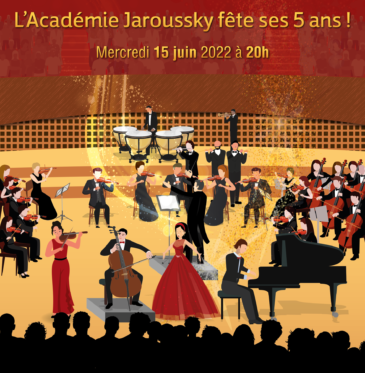 Communiqué de presse – Concert anniversaire : l’Académie fête ses 5 ans