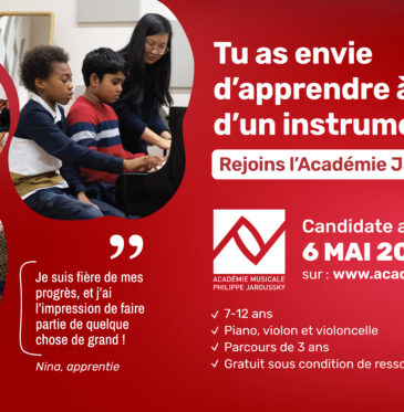 Programme Jeunes Apprentis : ouvrir les portes de la musique classique aux enfants éloignés de la pratique musicale