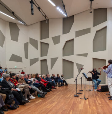 Troisième semaine de masterclass de la promotion Schubert