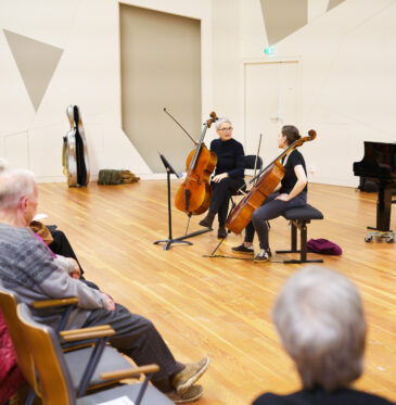 Première semaine de masterclass de la promotion Bartók